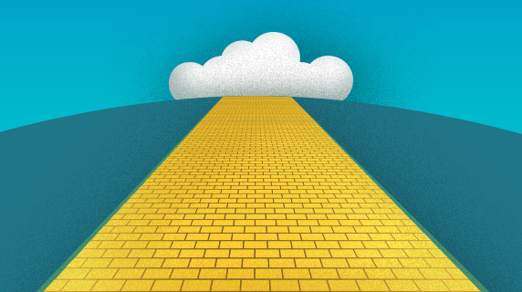 find the yellow brick road